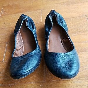 Lucky Brand Black Ballet Flats
